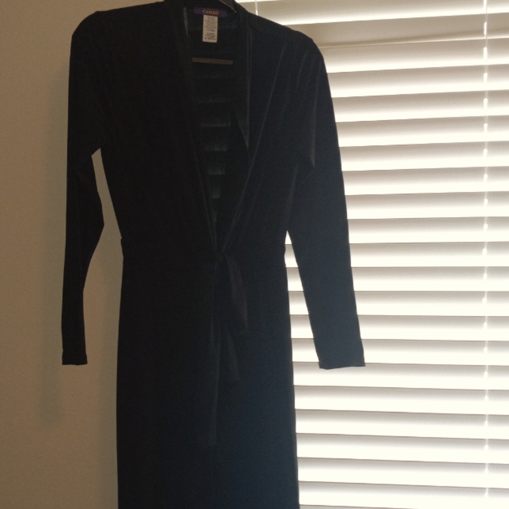Black dressy women jump suit